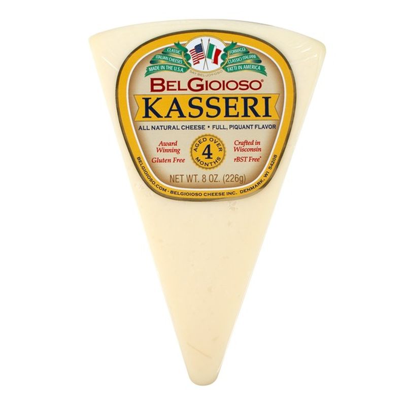 BelGioioso Kasseri Cheese Wedge (8 oz) Delivery or Pickup Near Me ...