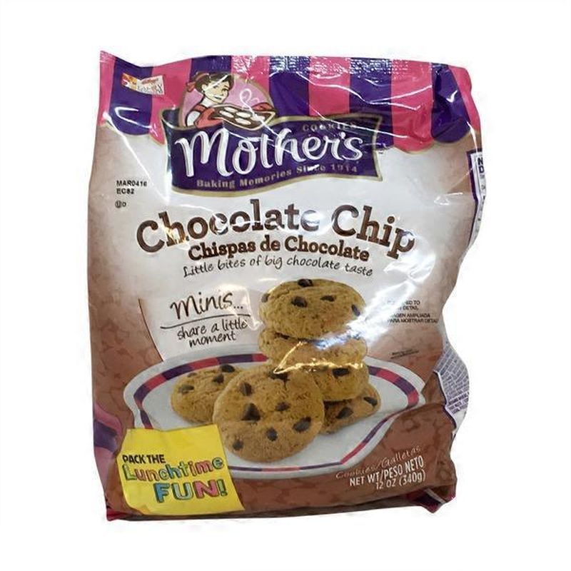 Mother's Cookies, Chocolate Chip (12 Oz) - Instacart