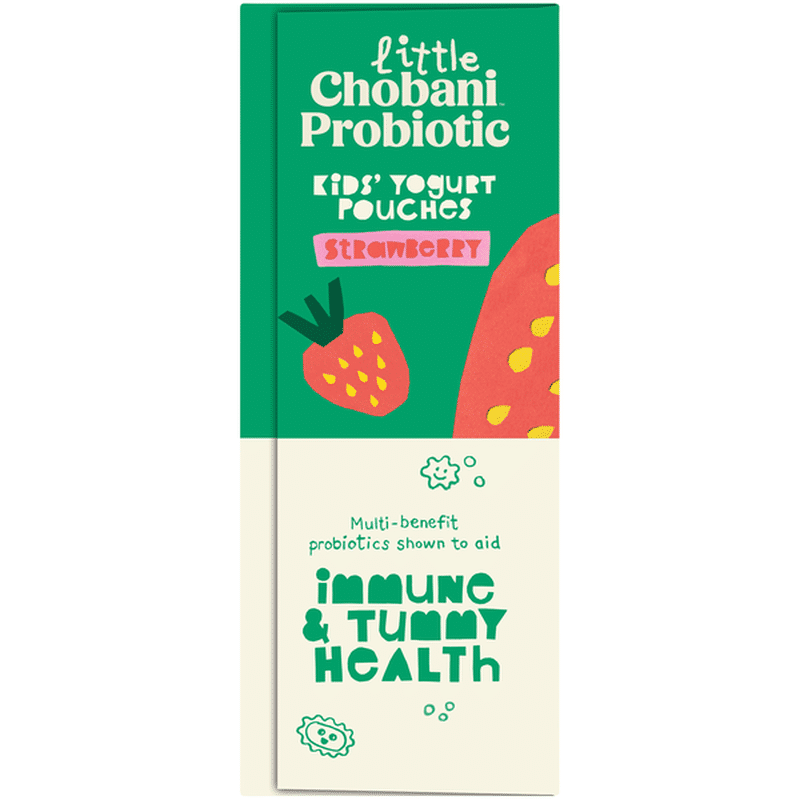 Little Chobani Probiotic Pouches Strawberry (3.5 oz) Delivery or Pickup