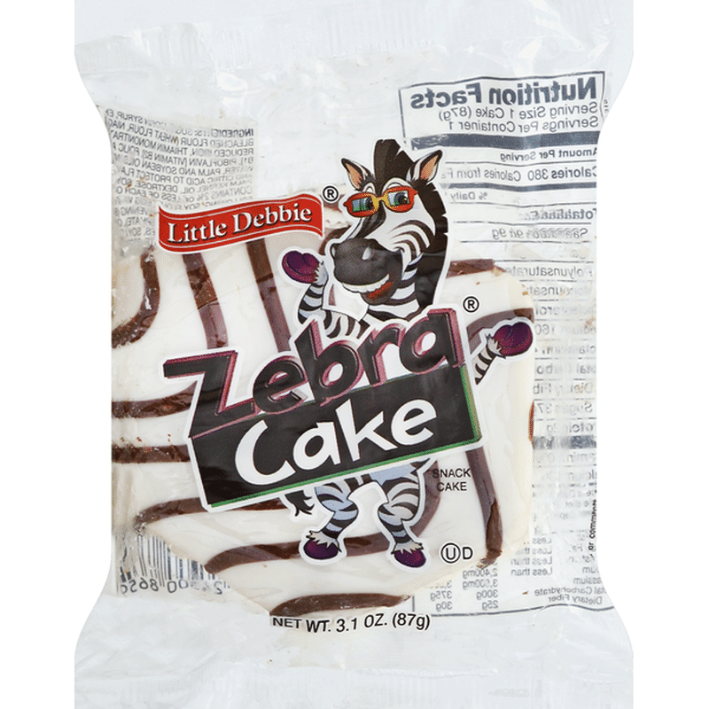 Little Debbie Snack Cake, Zebra Cake (3.1 oz) Instacart