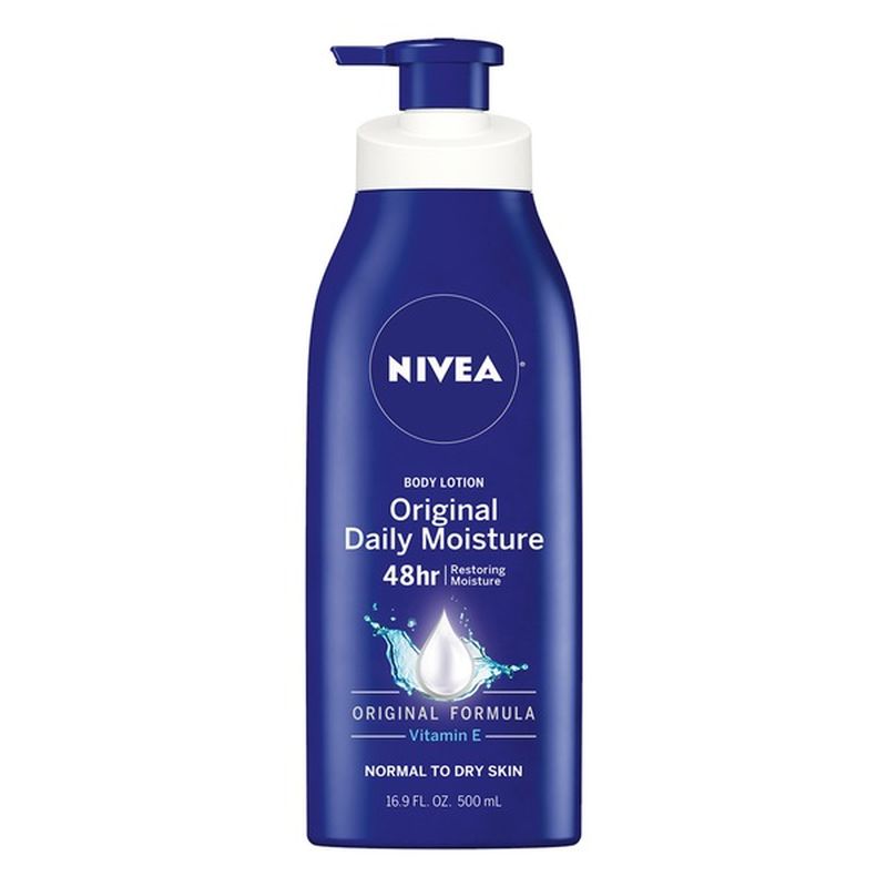 Nivea Body Lotion, Vitamin E, Original Daily Moisture, Normal to Dry