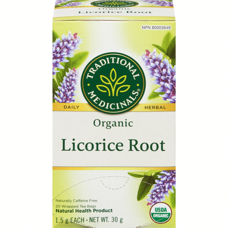 Organic Licorice Root Herbal Tea Bags (20 ct) Instacart