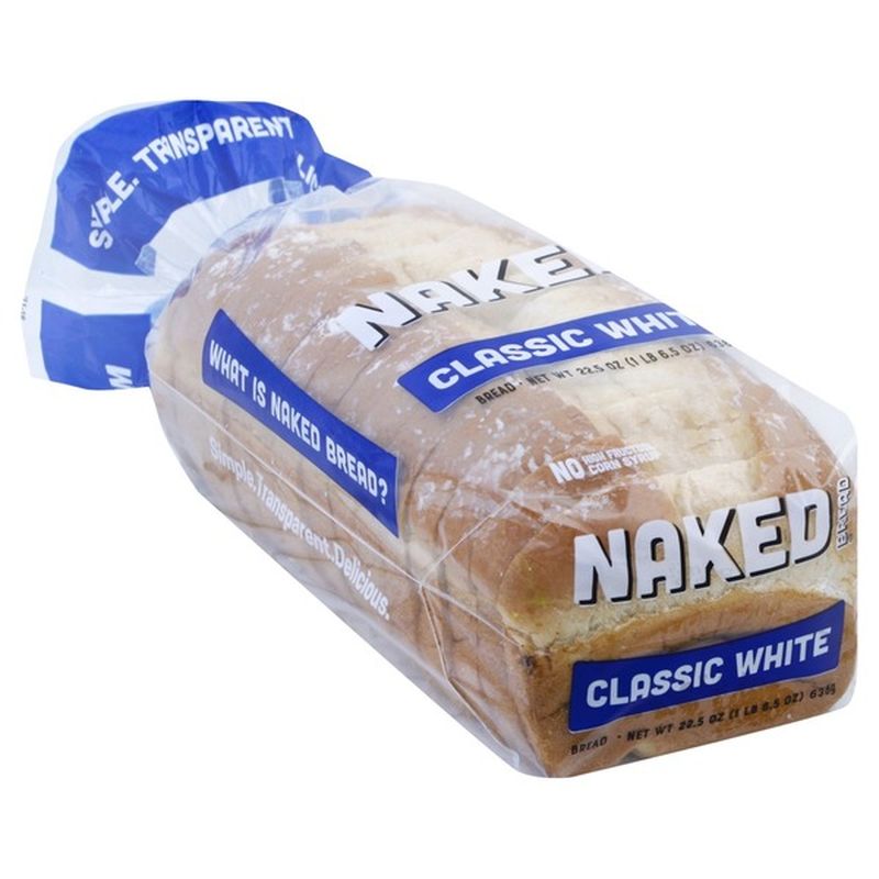 Naked Bread Bread, Classic White (22.5 oz) - Instacart