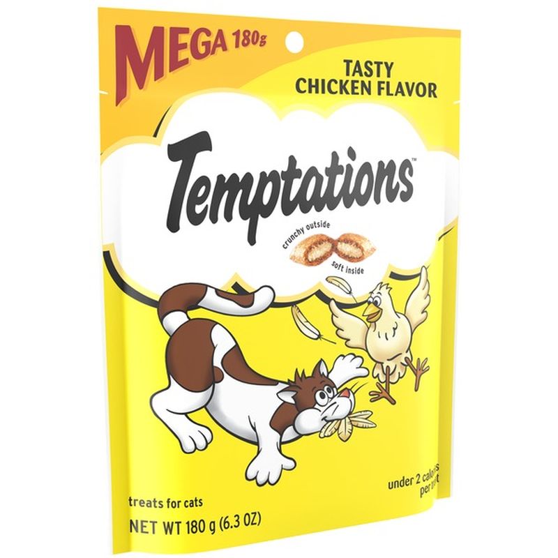 Temptations Tasty Chicken Flavor Cat Treats (6.3 oz) Instacart
