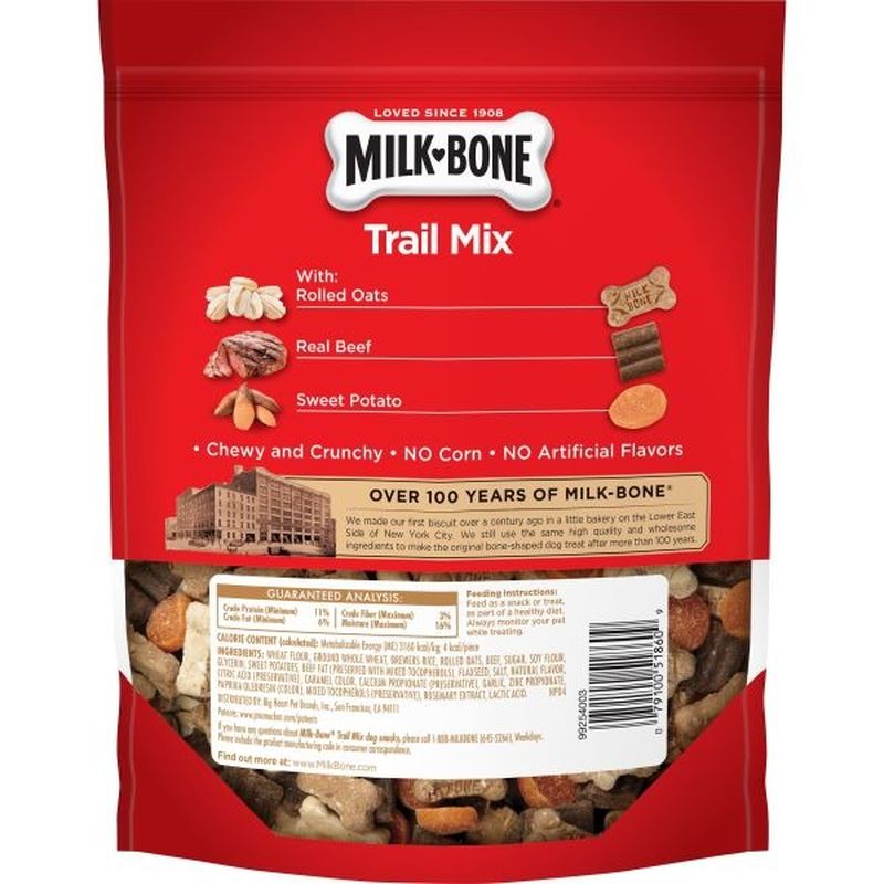 milk bone trail mix dog treats