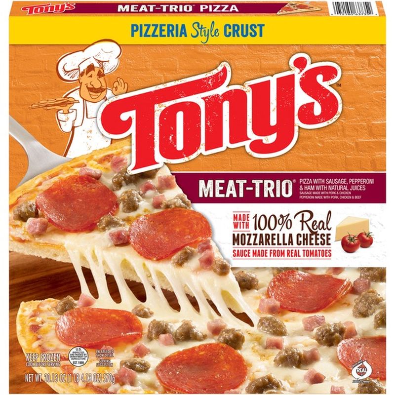Tony's Pizzeria Style Crust Meat Trio Pizza (1.26 lb) from Ralphs