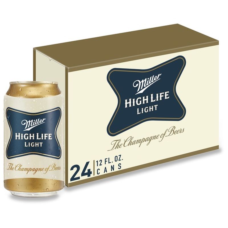 Miller High Life Light Beer (12 fl oz) Instacart