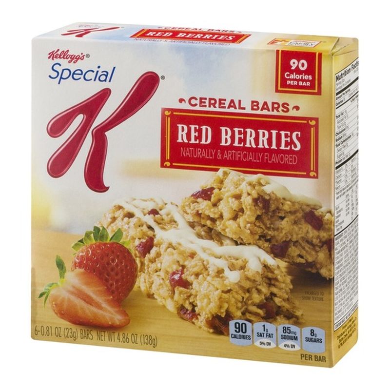 Kellogg's Special K Red Berries Cereal Bars (6 Ct) From Safeway - Instacart