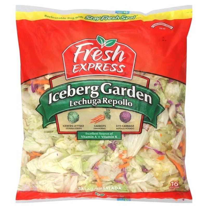 Fresh Express Iceberg Lettuce Garden Salad