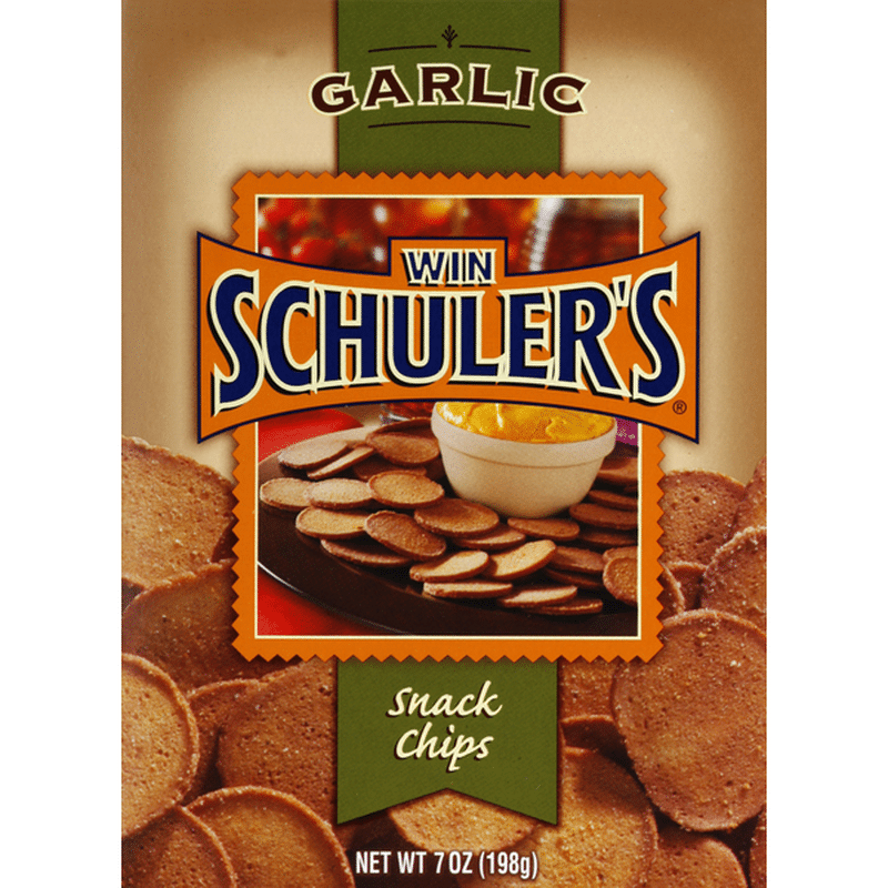 Win Schulers Snack Chips, Garlic (7 oz) Delivery or Pickup Near Me