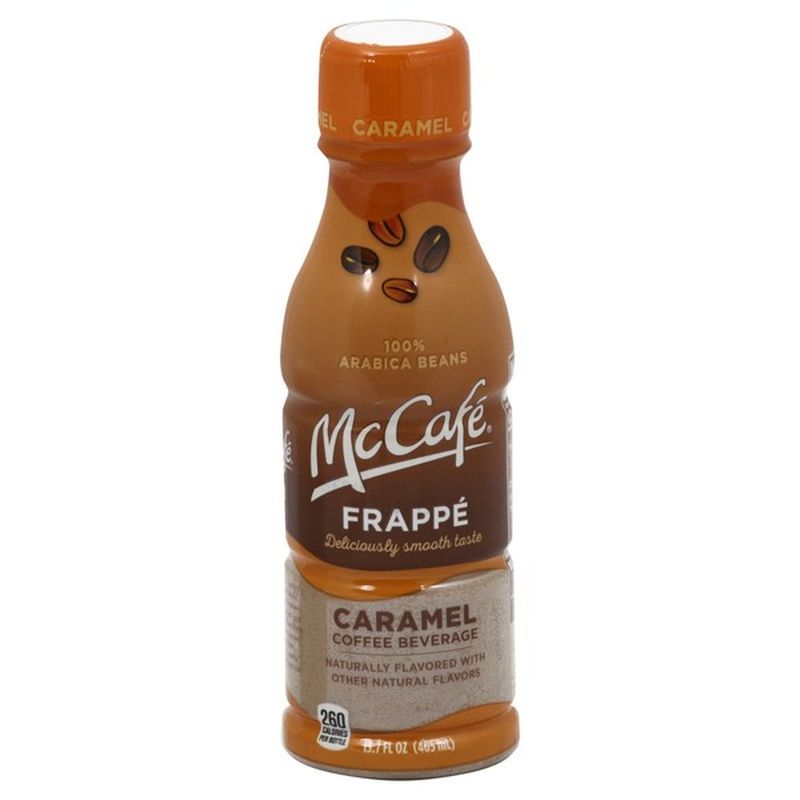 Mc Cafe Coffee Beverage, Frappe, Caramel (13.7 oz) - Instacart