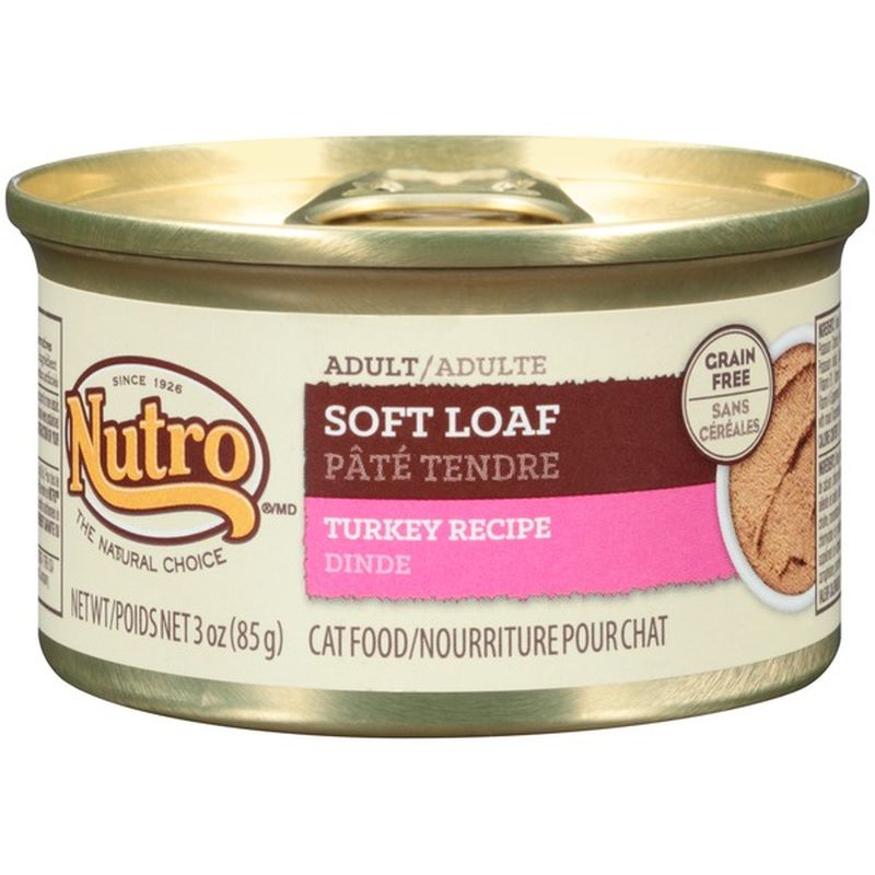 NUTRO Adult Soft Loaf Turkey Recipe Cat Food (3 oz) Instacart
