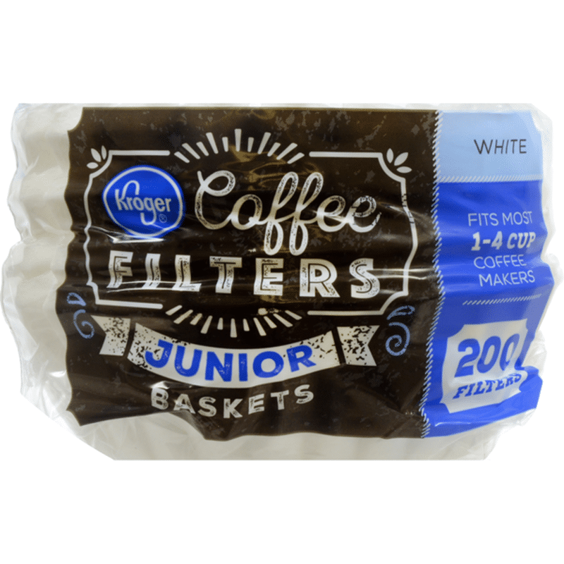 Kroger Junior Coffee Filters (200 ct) from Kroger Instacart