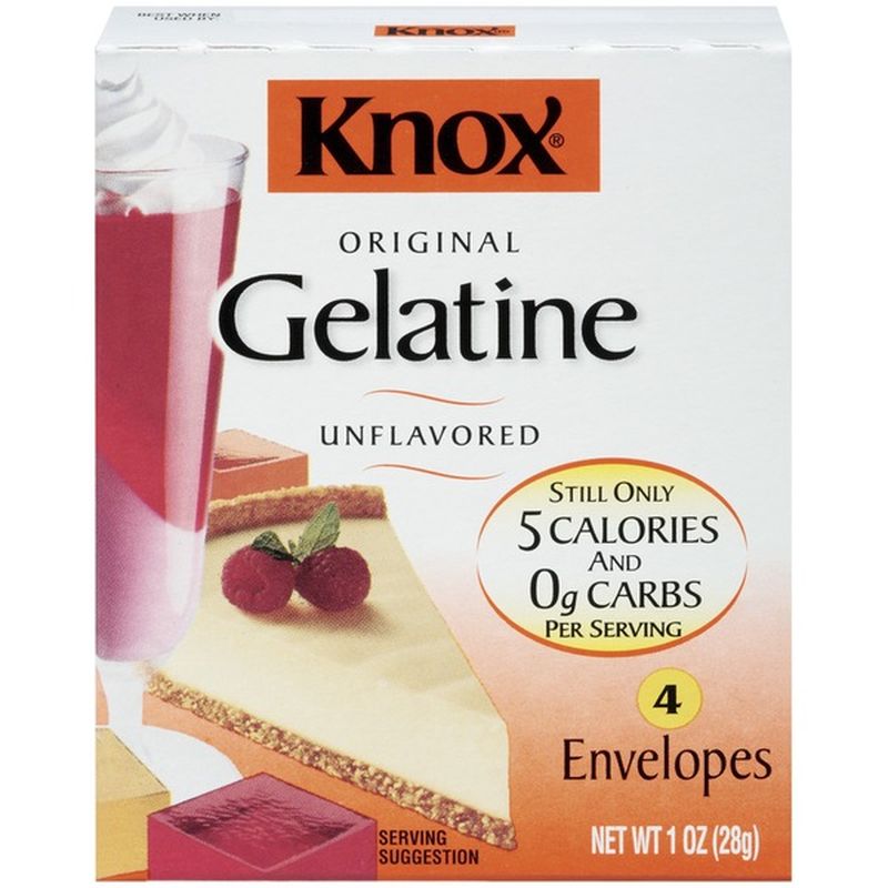 Knox Original Unflavored Gelatine (1 oz) Instacart