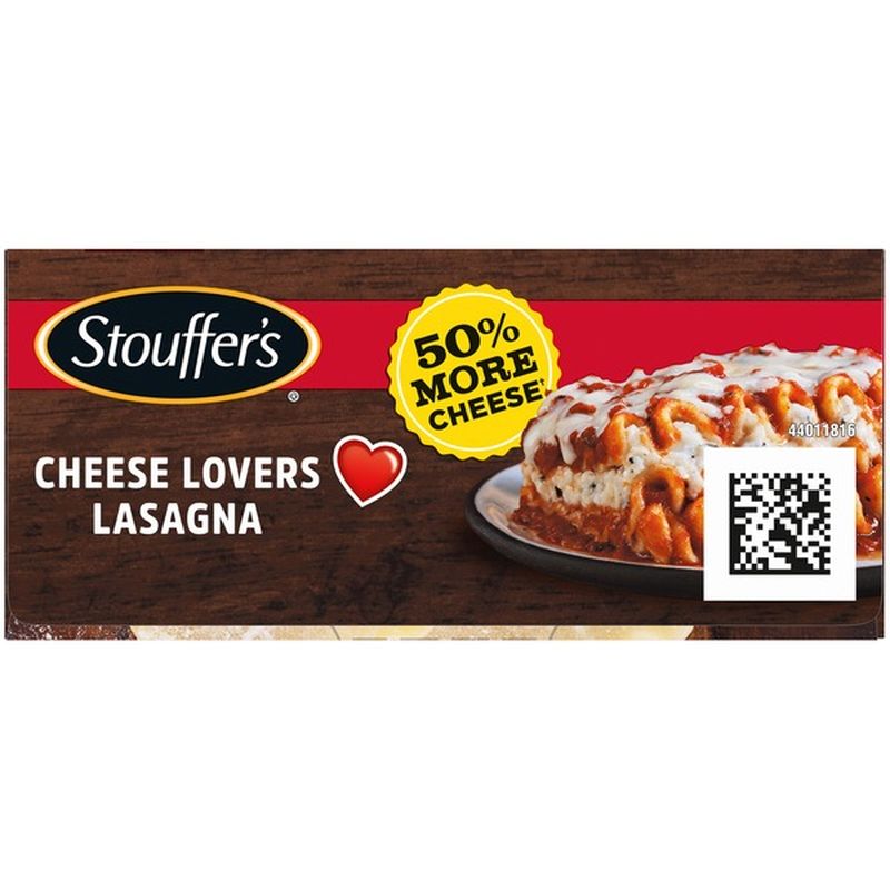 Stouffer's Cheese Lovers Lasagna Frozen Meal (10.75 oz) Instacart
