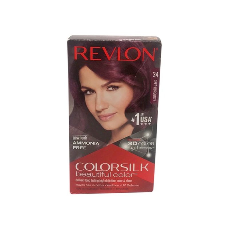 Revlon Colorsilk Beautiful Color 34 Deep Burgundy 1 Ct Instacart