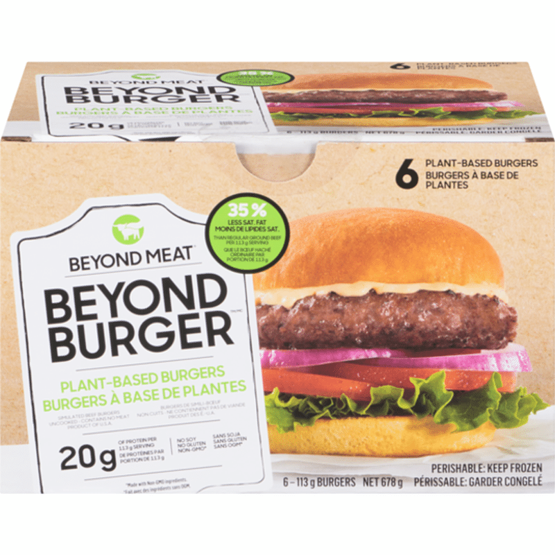 Beyond Meat Plant Based Burgers 678 G Delivery Or Pickup Near Me Instacart