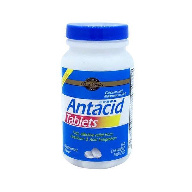 Best Choice Peppermint Flavor Antacid Tablets (150 ct) Instacart