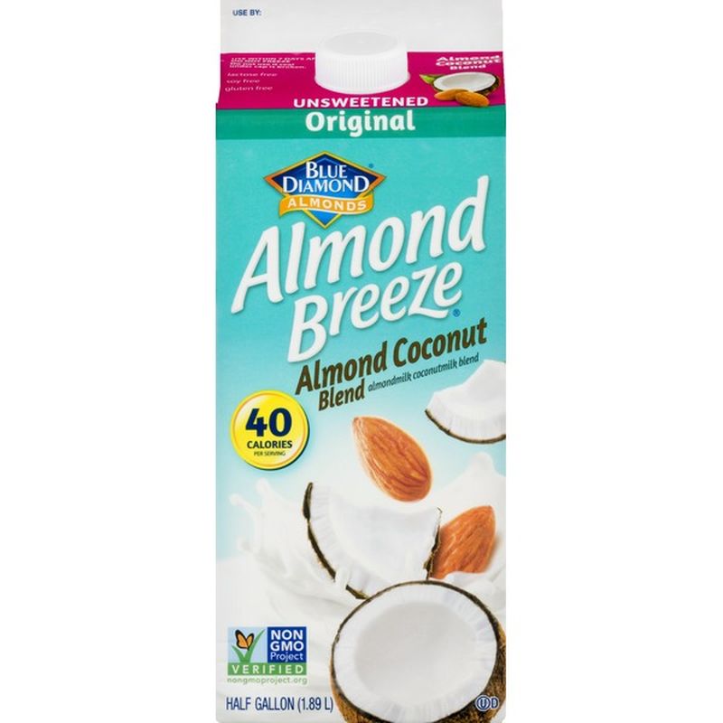 Almond Breeze Unsweetened Almond Coconut Original Almondmilk (64 fl oz