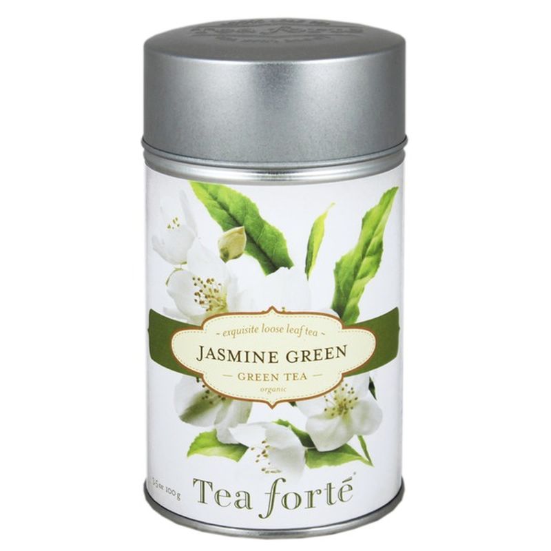 Tea Forté Organic Jasmine Green Tea, Loose Leaf Tea