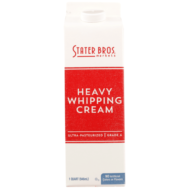 Stater Bros. Markets Heavy Whipping Cream (1 qt) Instacart