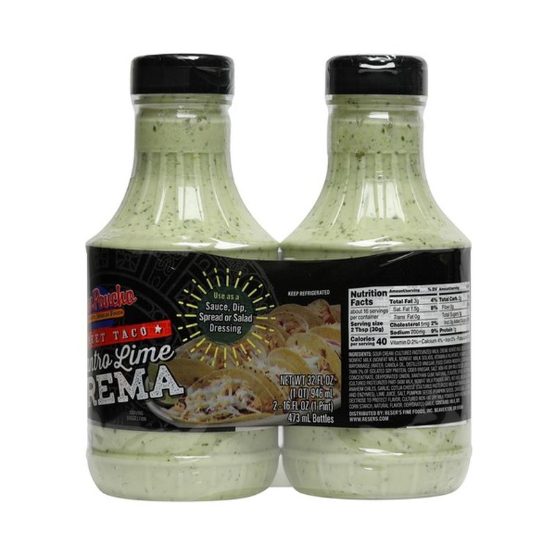 Don Pancho Cilantro Lime Crema Recipe