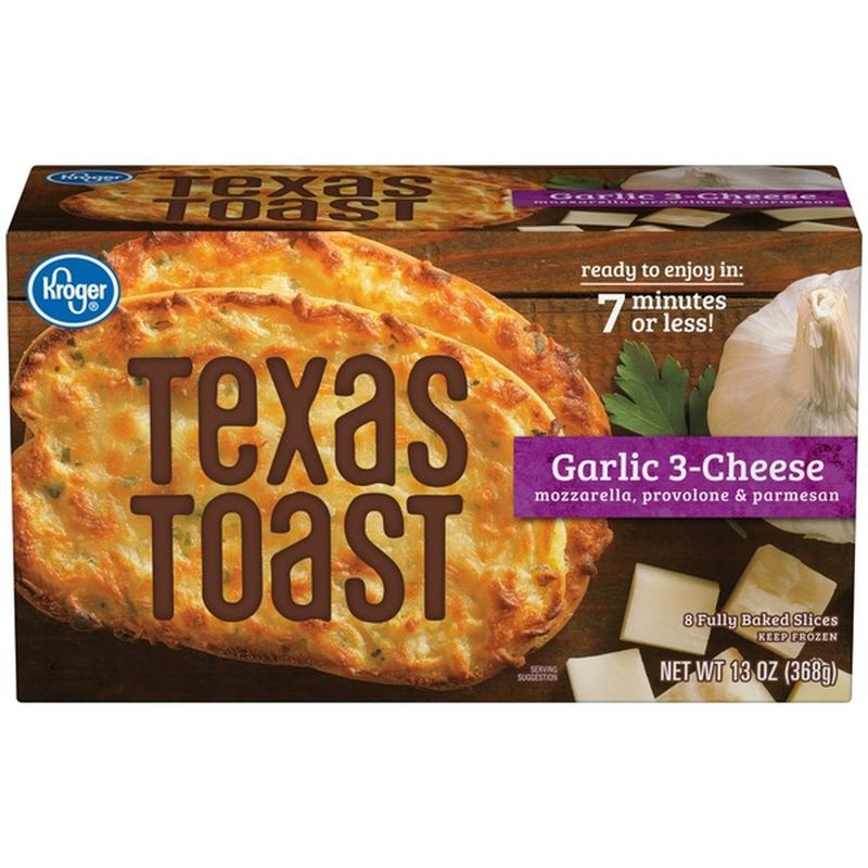 Kroger Texas Toast, Garlic 3-Cheese
