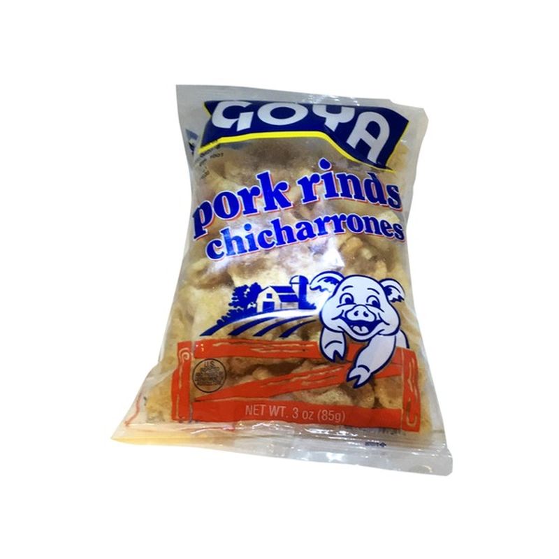 Goya Chicharrones Fried Pork Rinds Original 3 Oz Instacart