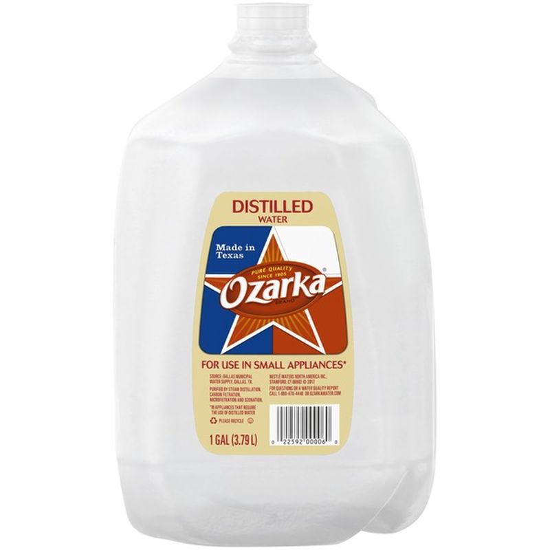 Ozarka Distilled Water (1 g) from Kroger Instacart