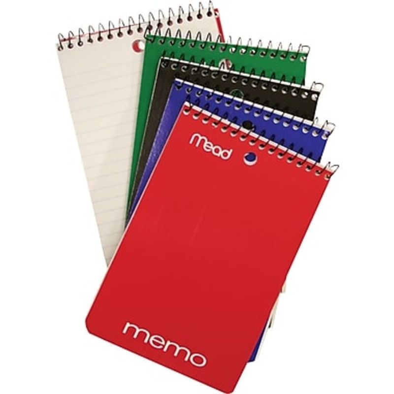 Hilroy 4" x 6" 80 Pages Memo Books