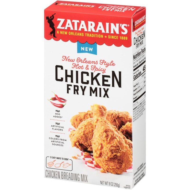 Zatarain's® New Orleans Style Hot & Spicy Chicken Fry Mix (9 oz