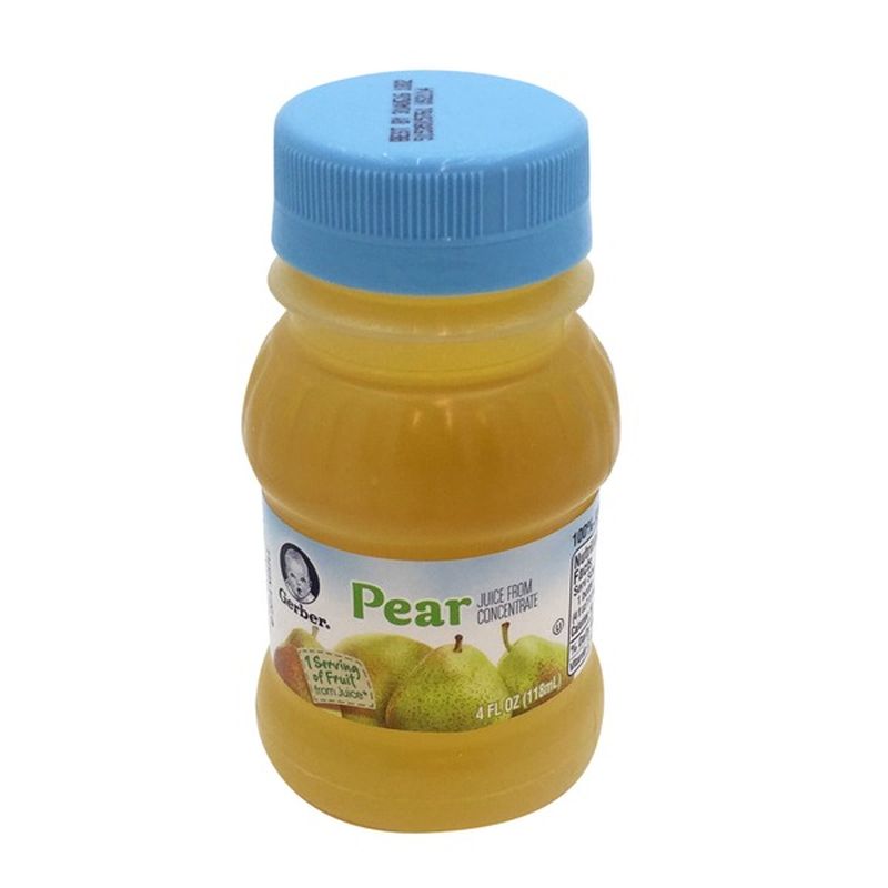 gerber pear juice 4 oz