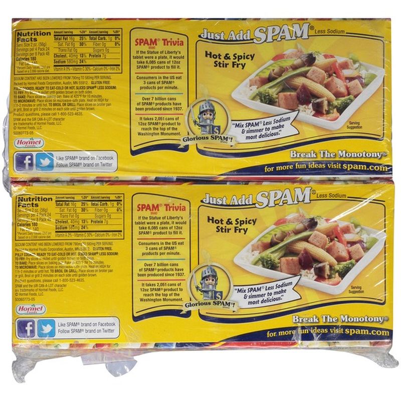 Spam 25 Less Sodium Canned Meat (12 oz) from Sam's Club Instacart