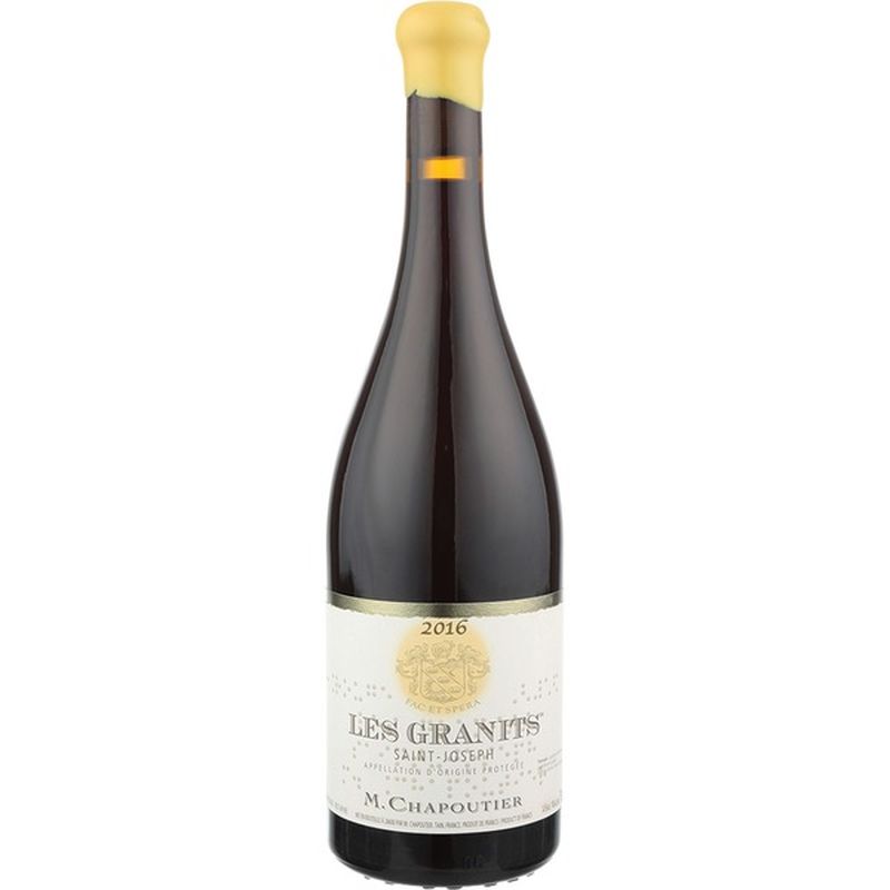M. CHAPOUTIER 2016 St Joseph Les Granits Rouge