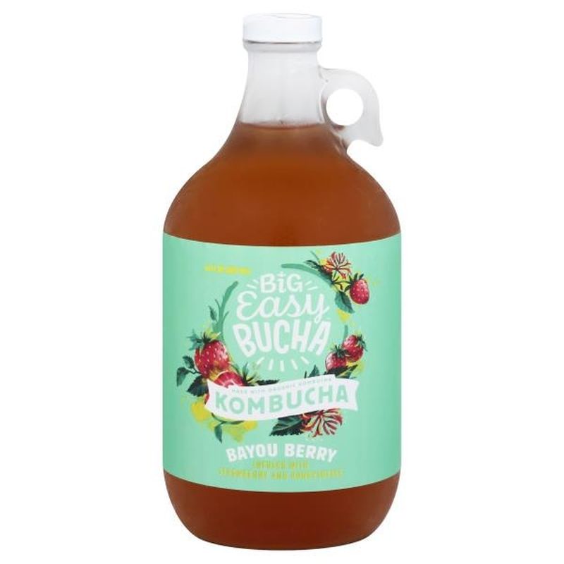 Big Easy Bucha Kombucha, Bayou Berry (67 oz) Instacart