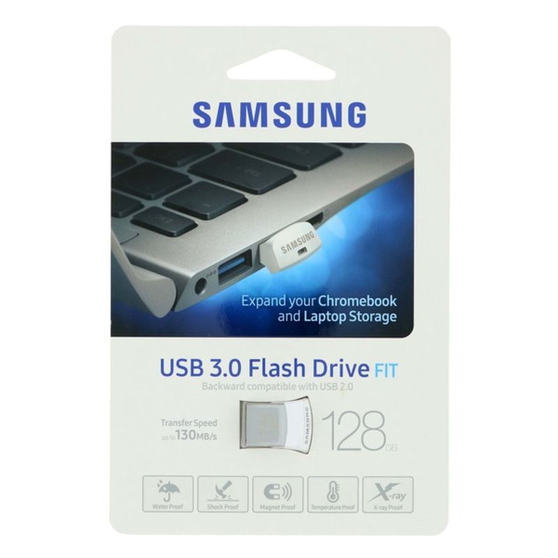 Samsung 128 GB 3.0 USB Flash Drive Fit