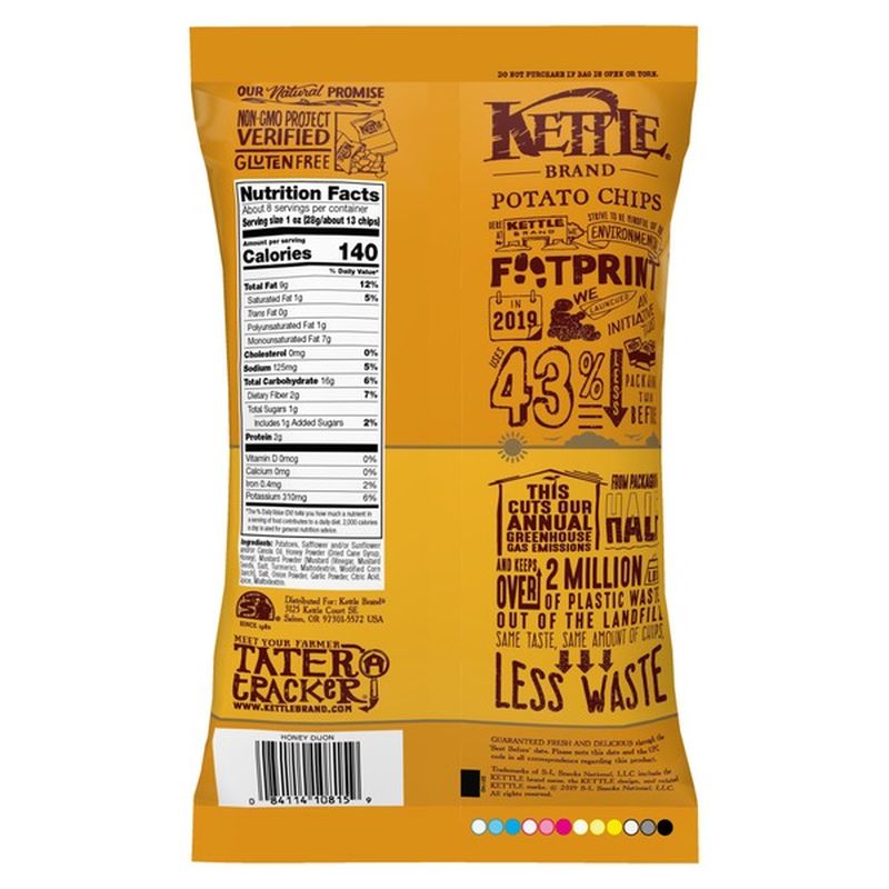 Kettle Brand® Honey Dijon Potato Chips (8.5 oz) Instacart