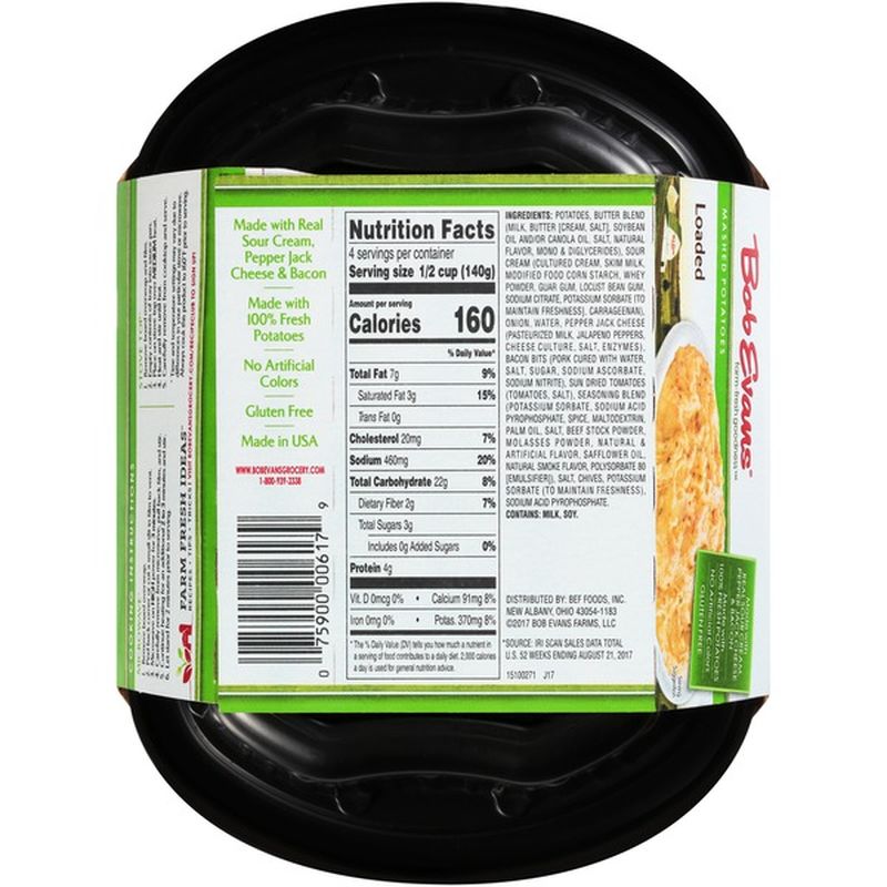Bob Evans Loaded Mashed Potatoes (20 oz) from Safeway Instacart