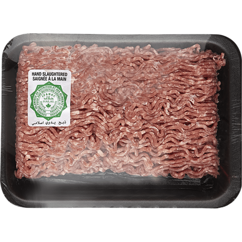 Halal Lean Ground Beef (per g) Instacart