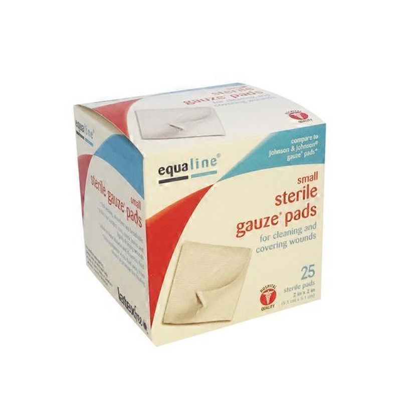 Equaline Small Sterile Gauze Pads (25 ct) from Shoppers Instacart