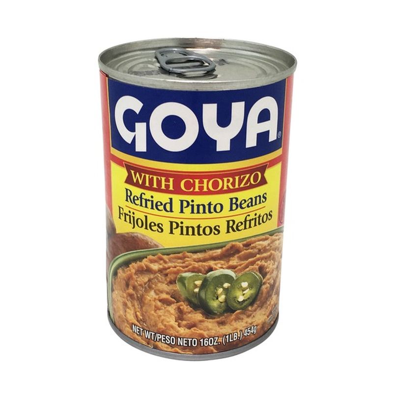 Goya Chorizo Refried Beans (16 oz) Instacart