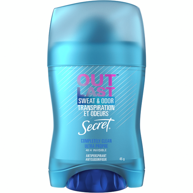 Secret Outlast Xtend Invisible Solid Completely Clean Antiperspirant