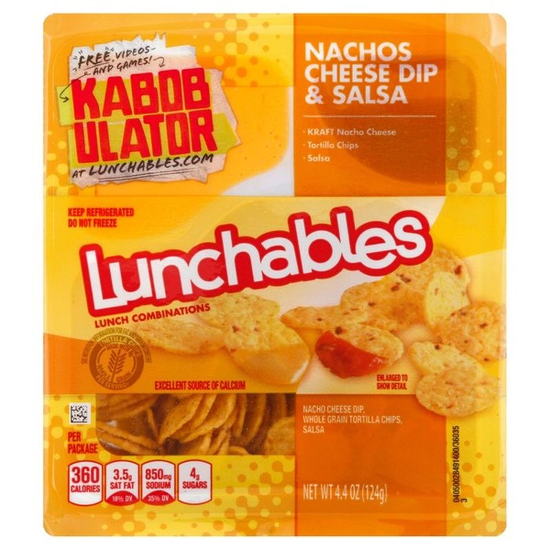 Lunchables Nachos Convenience Meal (4.4 oz) from SuperFresh - Instacart