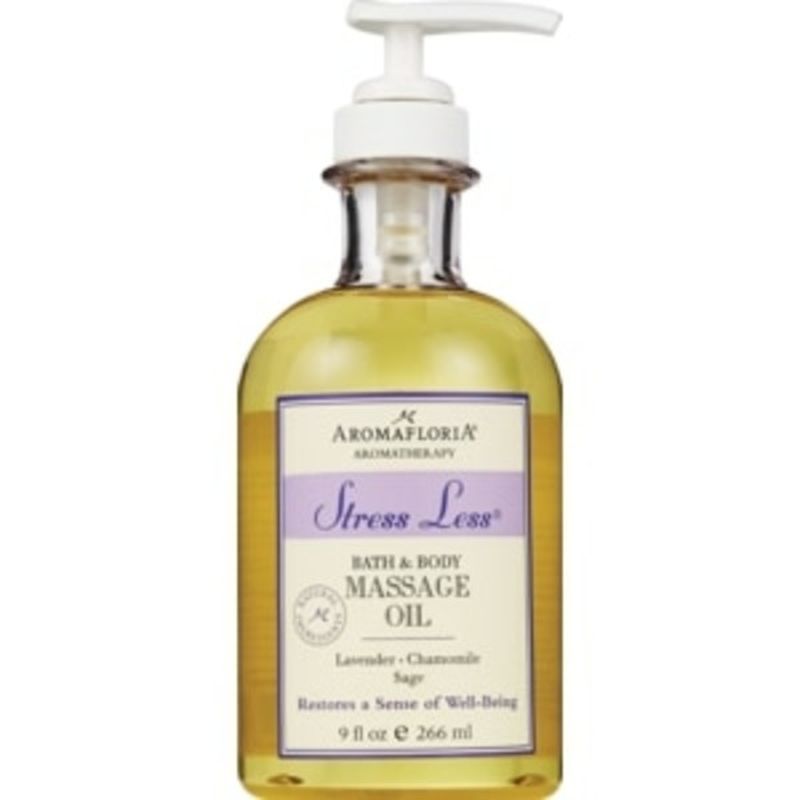 Aromafloria Lavender Chamomile & Sage Stress Less Bath & Body Massage Oil