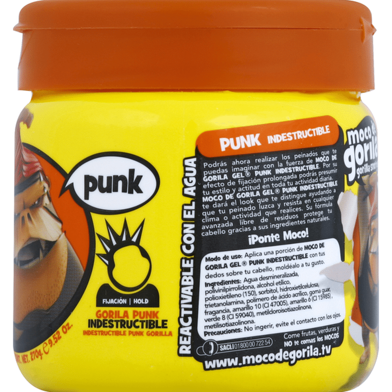 Moco De Gorila Gel, Indestructible Punk Gorilla (9.52 oz) Delivery or