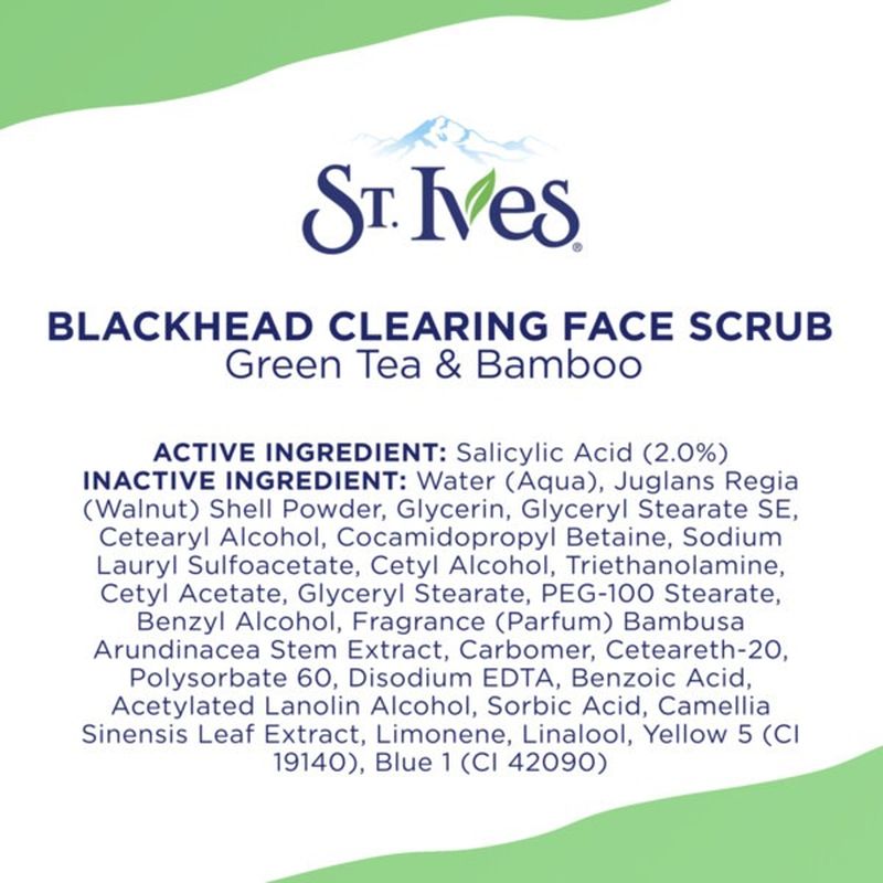 St. Ives Face Scrub Green Tea & Bamboo