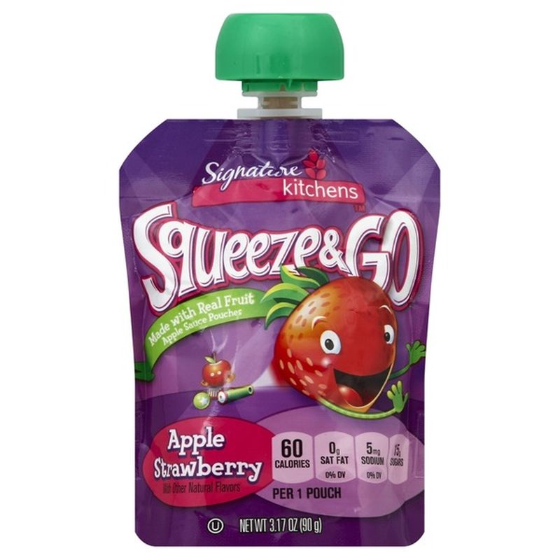 Signature Kitchens Squeeze & Go Apple Sauce
