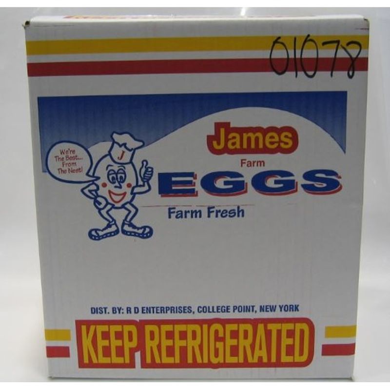 James Farm Medium Loose Eggs (180 ct) from Restaurant Depot Instacart