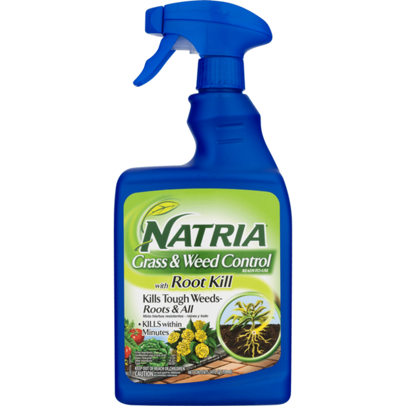Natria Bioadvanced Grass & Weed Control, with Root Kill, Bottle (24 fl