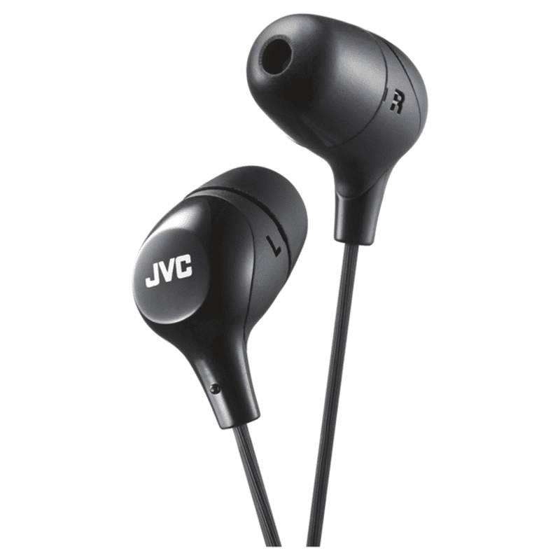 JVC Black Marshmallow In-Ear Wired Headphones